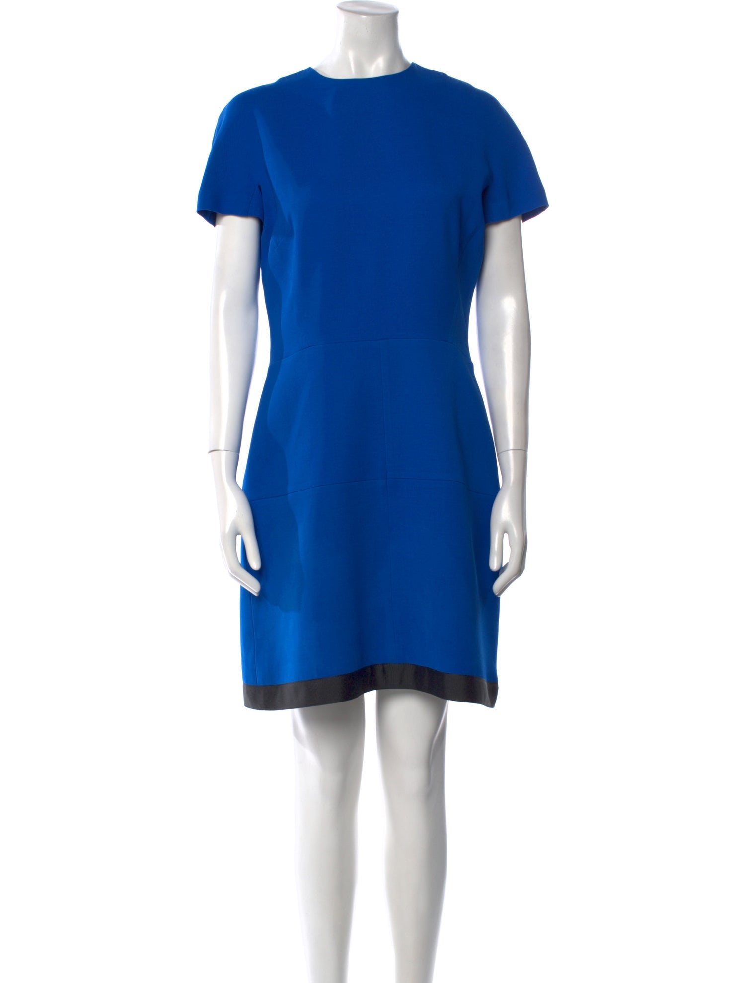 Victoria Beckham Crew Neck Knee-Length Dress