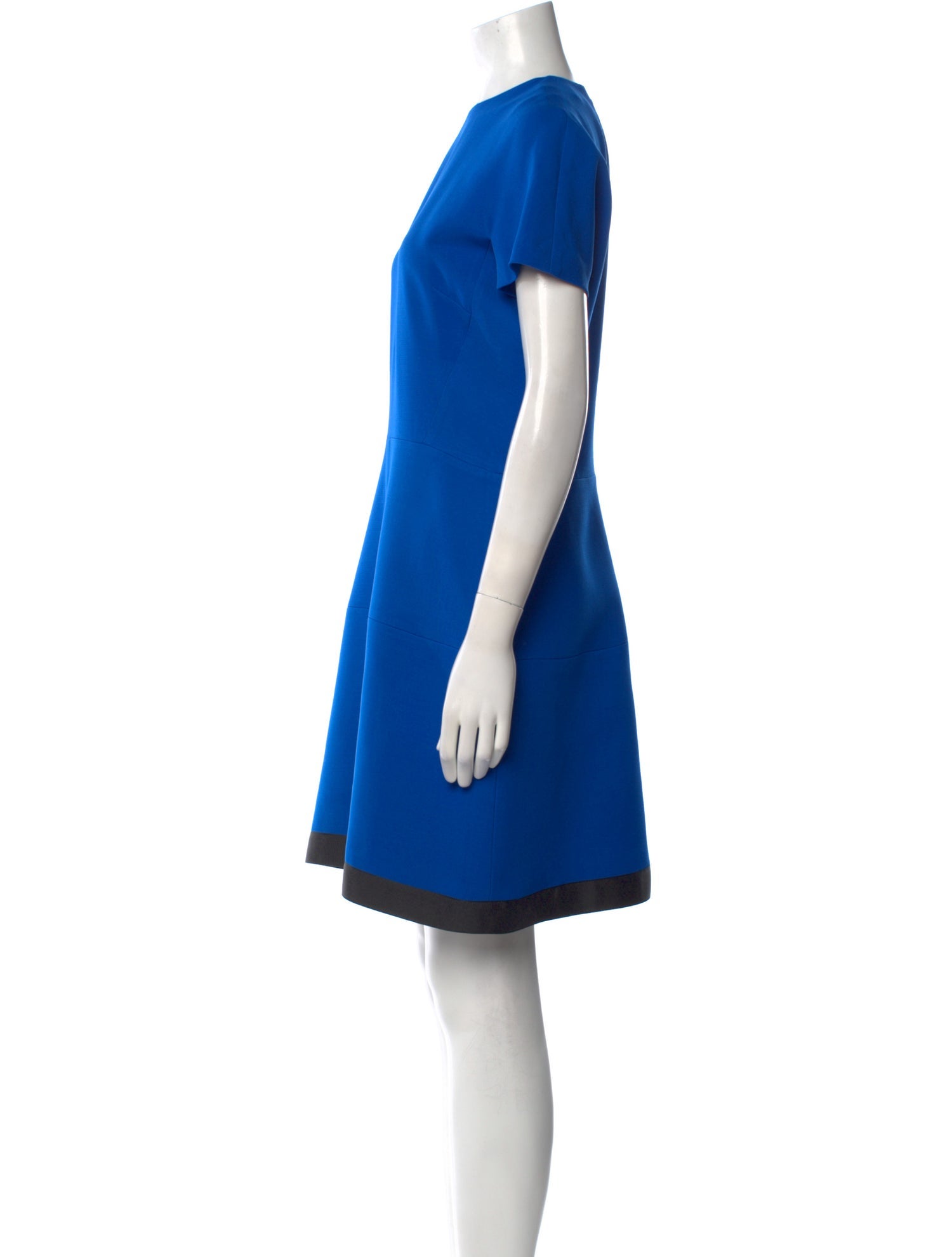 Victoria Beckham Crew Neck Knee-Length Dress