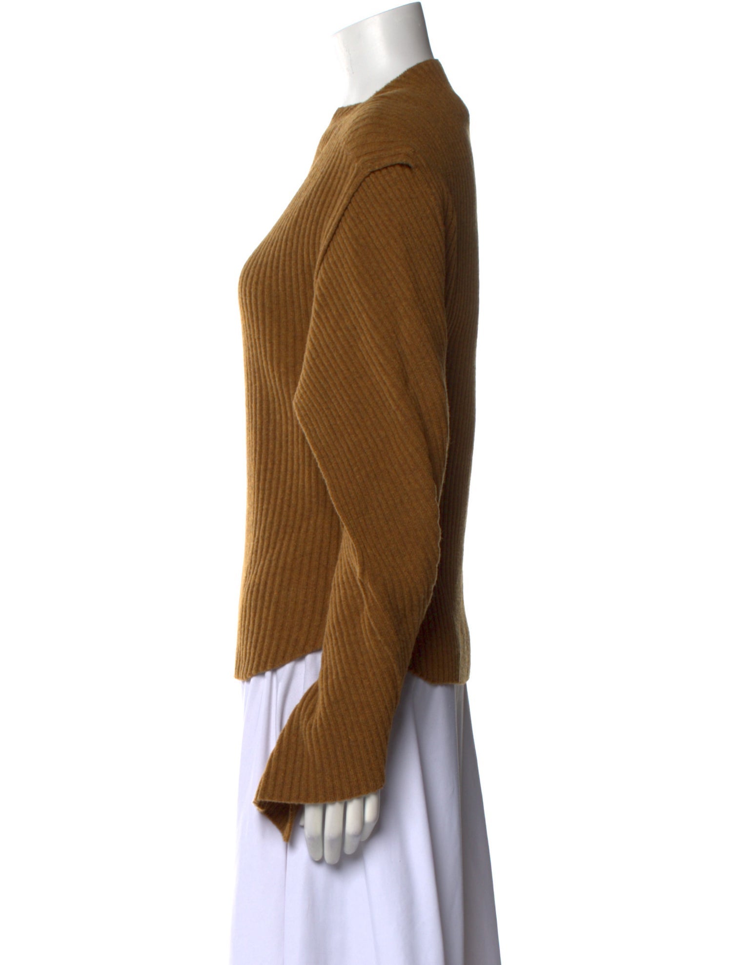 Victoria Beckham Virgin Wool Bateau Neckline Sweater w/ Tags