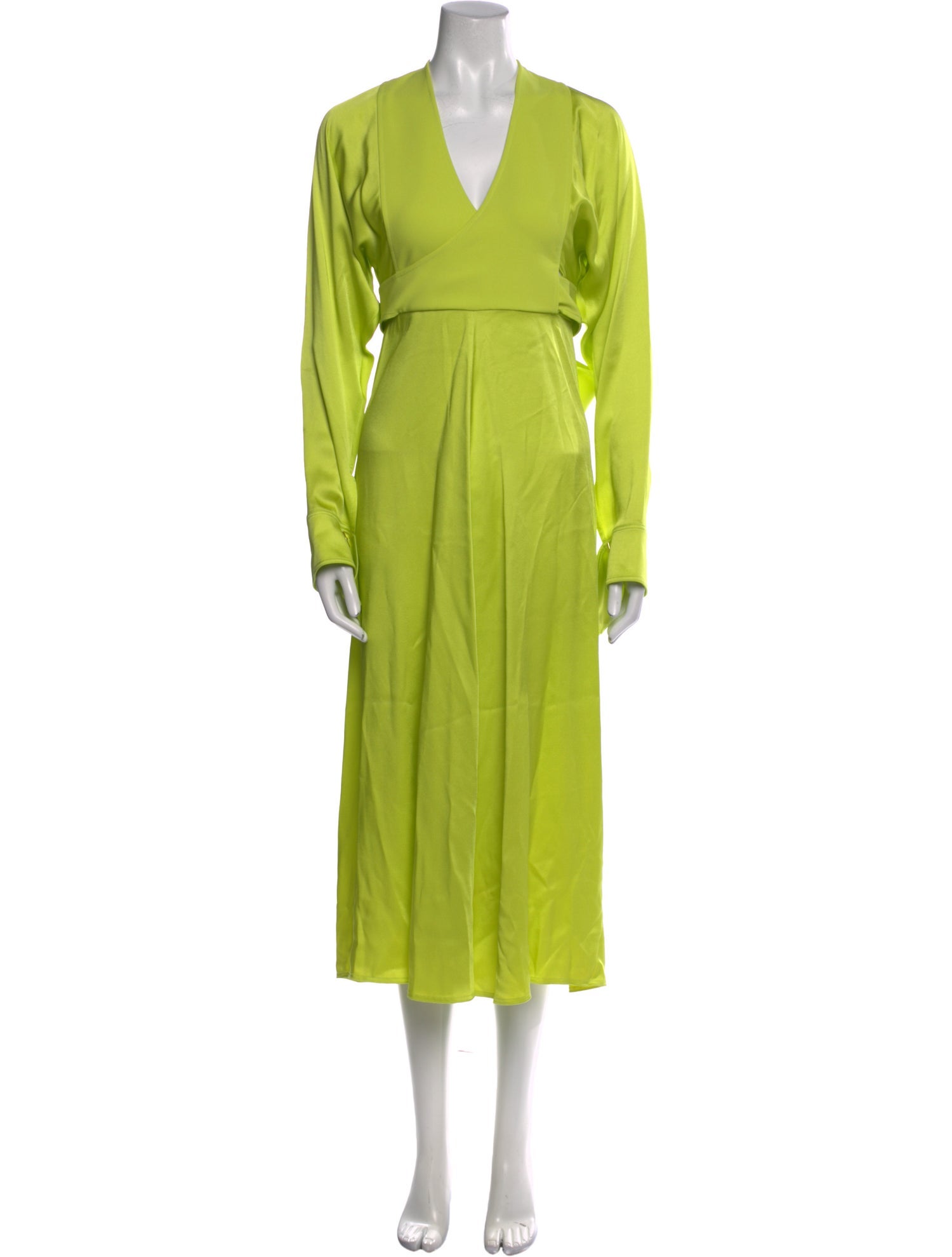 Victoria Beckham V-Neck Long Dress