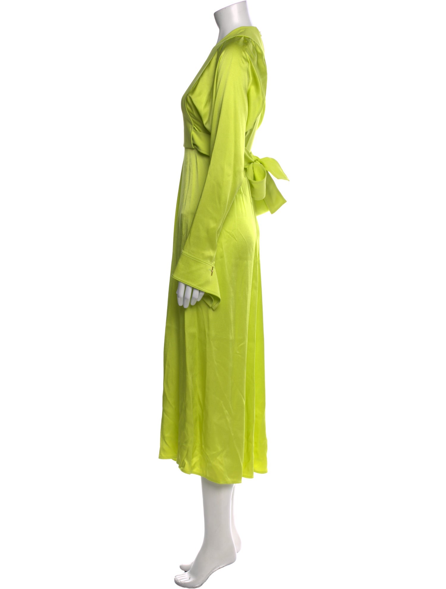 Victoria Beckham V-Neck Long Dress