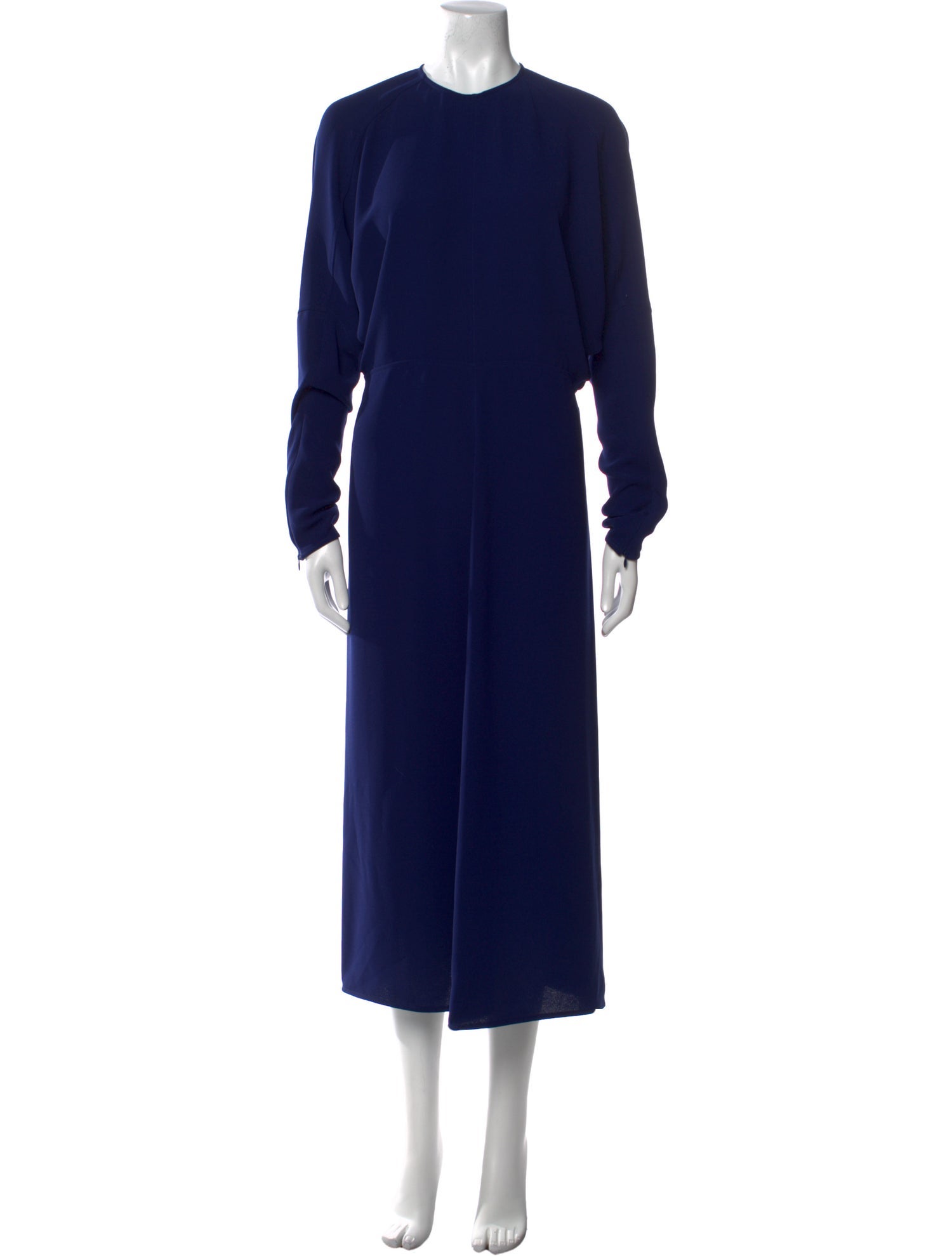 Victoria Beckham Crew Neck Long Dress