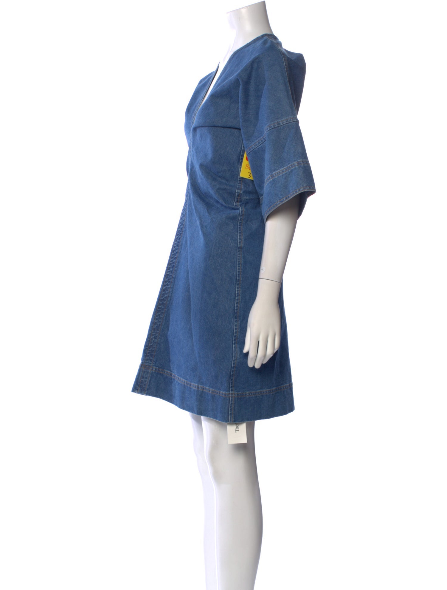 Victoria Beckham V-Neck Mini Dress