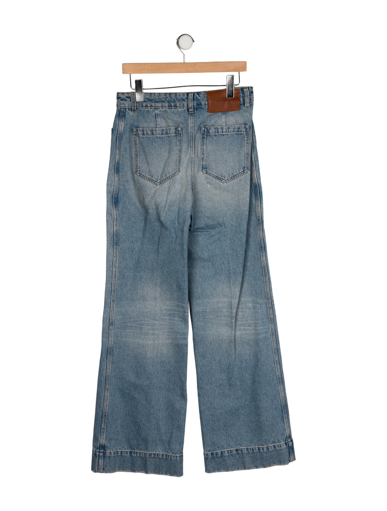 Victoria Beckham High-Rise Wide Leg Jeans w/ Tags