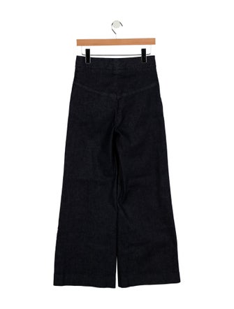 Victoria Beckham High-Rise Wide Leg Jeans