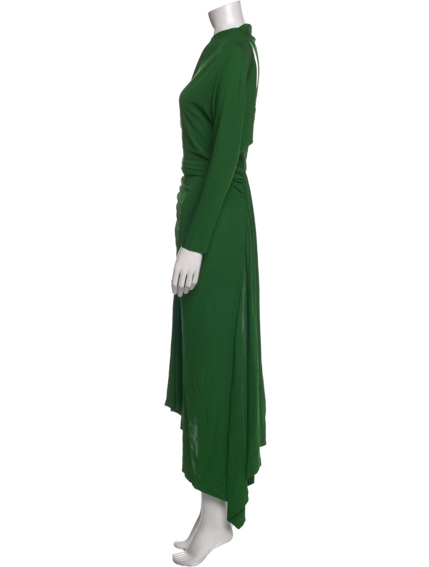 Victoria Beckham Cowl Neck Long Dress
