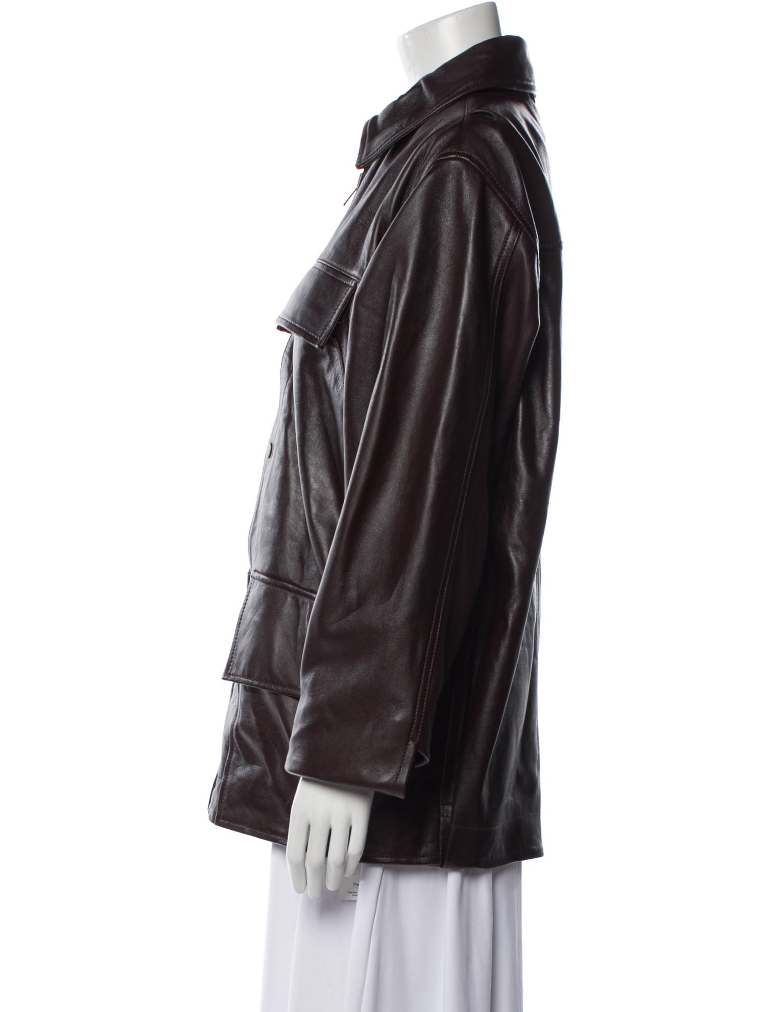 Victoria Beckham Calf Leather Jacket w/ Tags