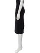 Victoria Beckham Square Neckline Mini Dress