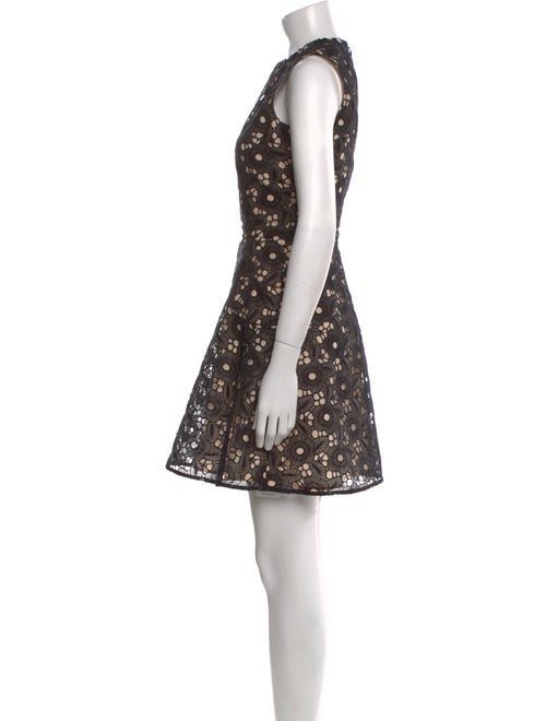 Victoria Beckham Floral Print Mini Dress