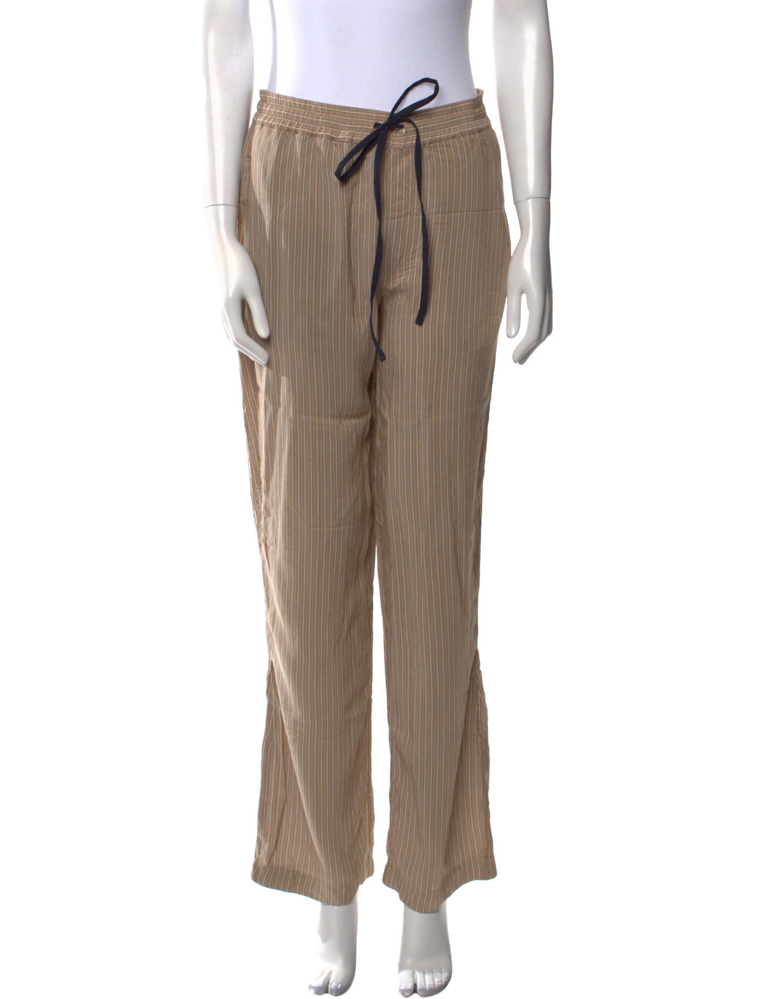 Victoria Beckham Striped Wide Leg Pants