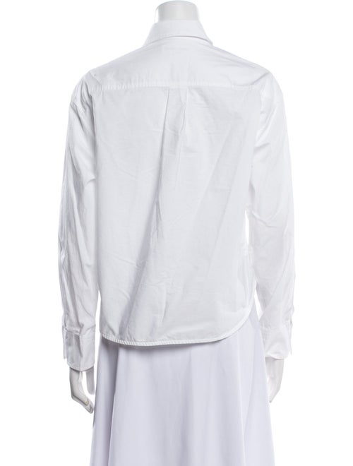 Victoria Beckham Long Sleeve Button-Up Top