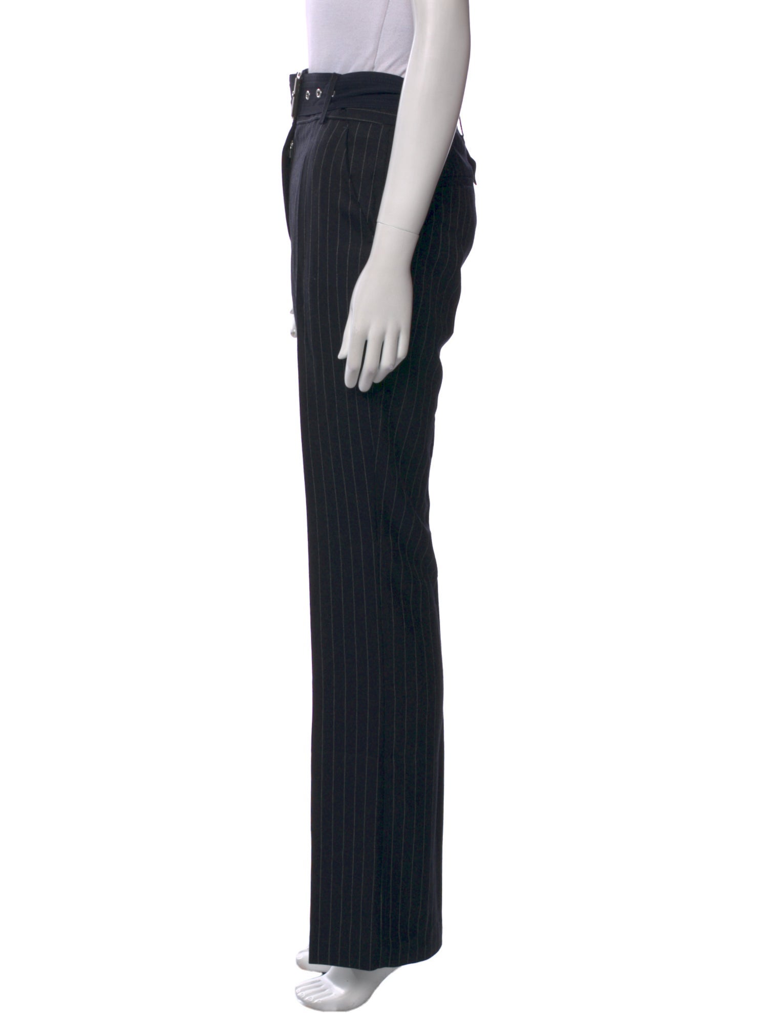 Victoria Beckham Wool Wide Leg Pants