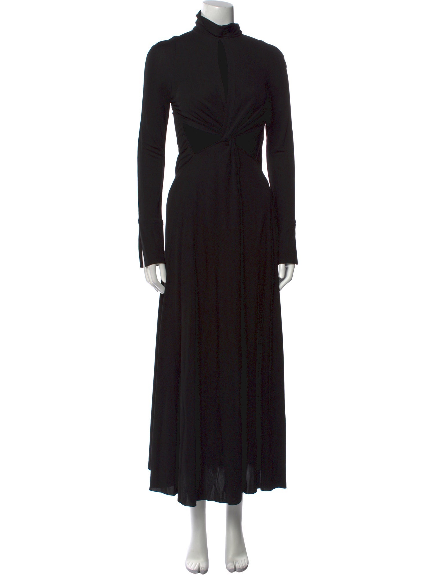 Victoria Beckham Turtleneck Long Dress