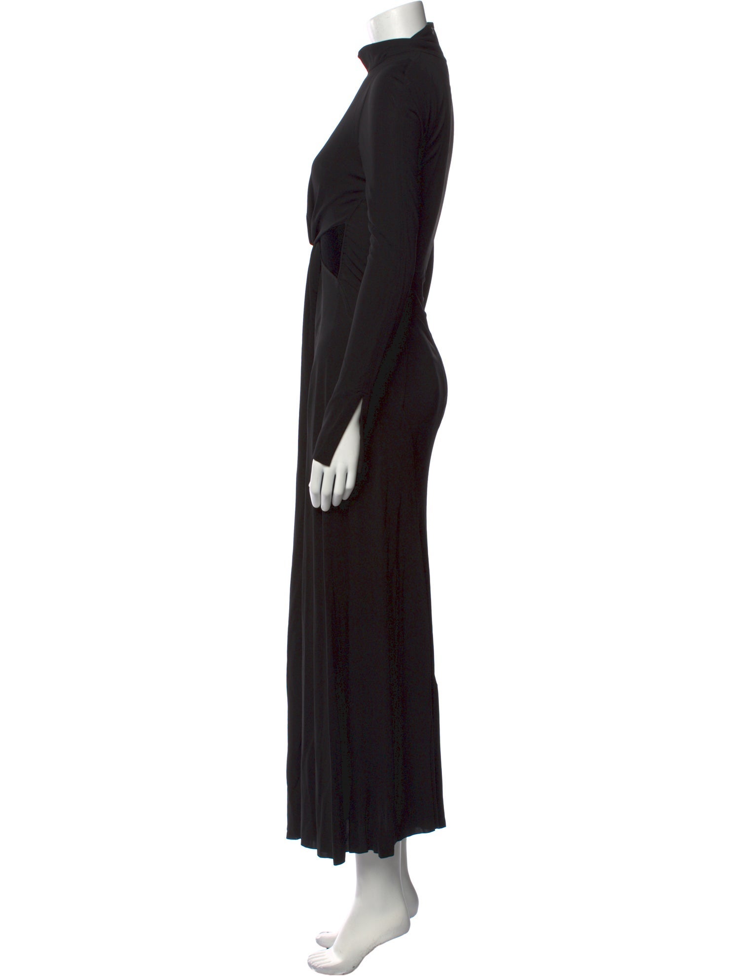 Victoria Beckham Turtleneck Long Dress