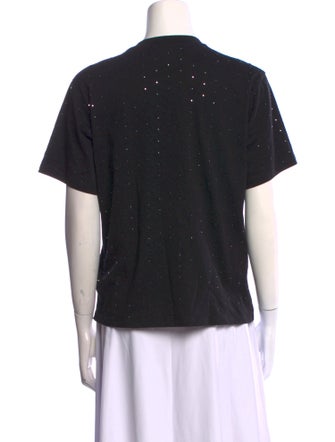 Victoria Beckham Crew Neck Short Sleeve T-Shirt