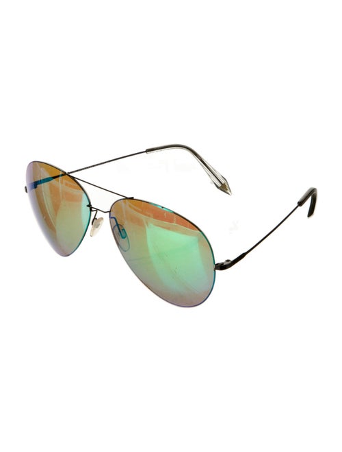 Victoria Beckham Aviator Mirrored Sunglasses