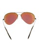 Victoria Beckham Aviator Mirrored Sunglasses