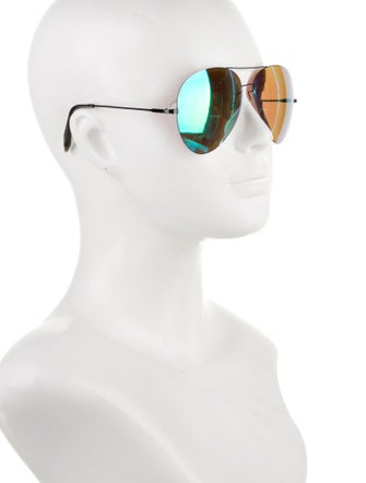 Victoria Beckham Aviator Mirrored Sunglasses