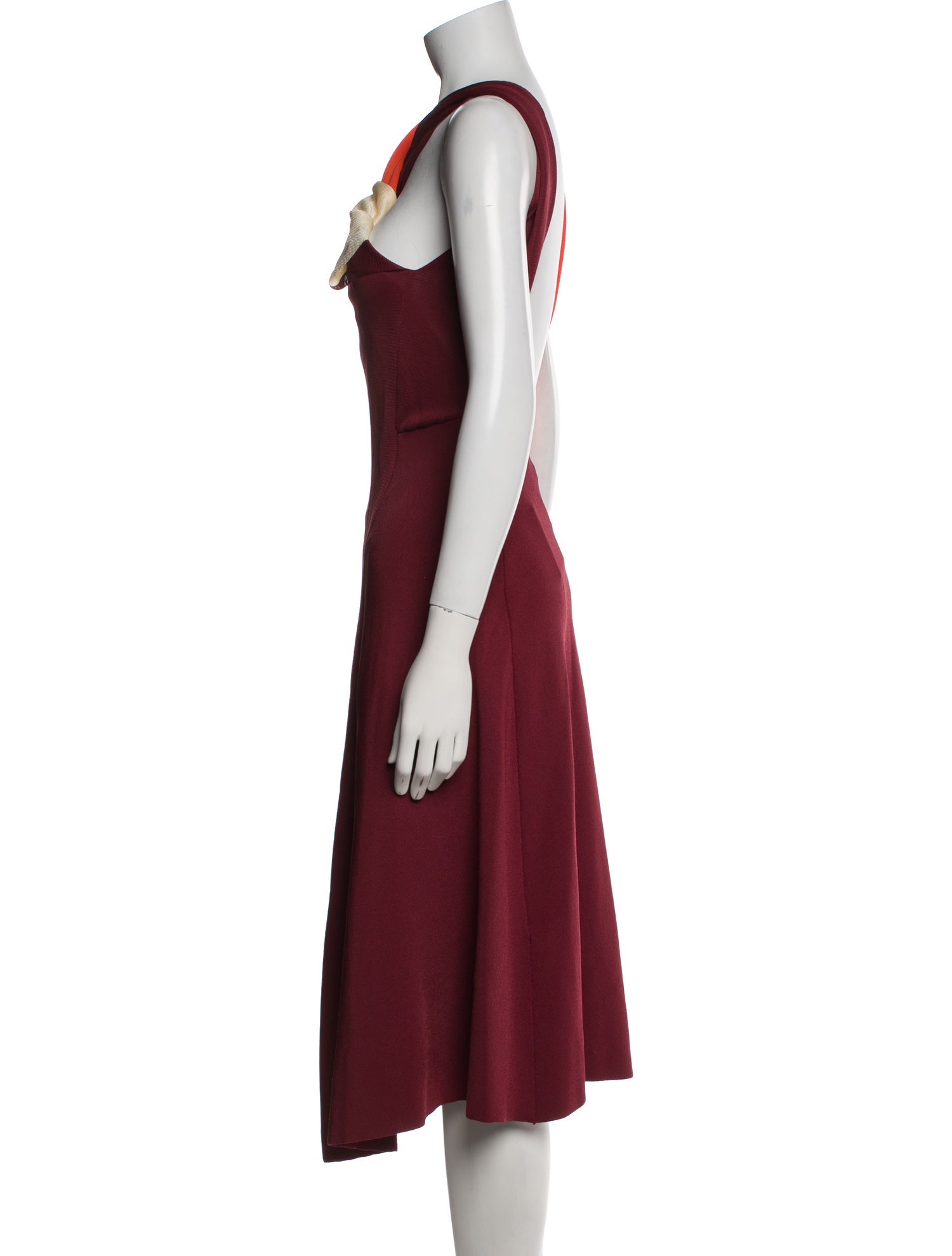 Victoria Beckham Halterneck Midi Length Dress w/ Tags
