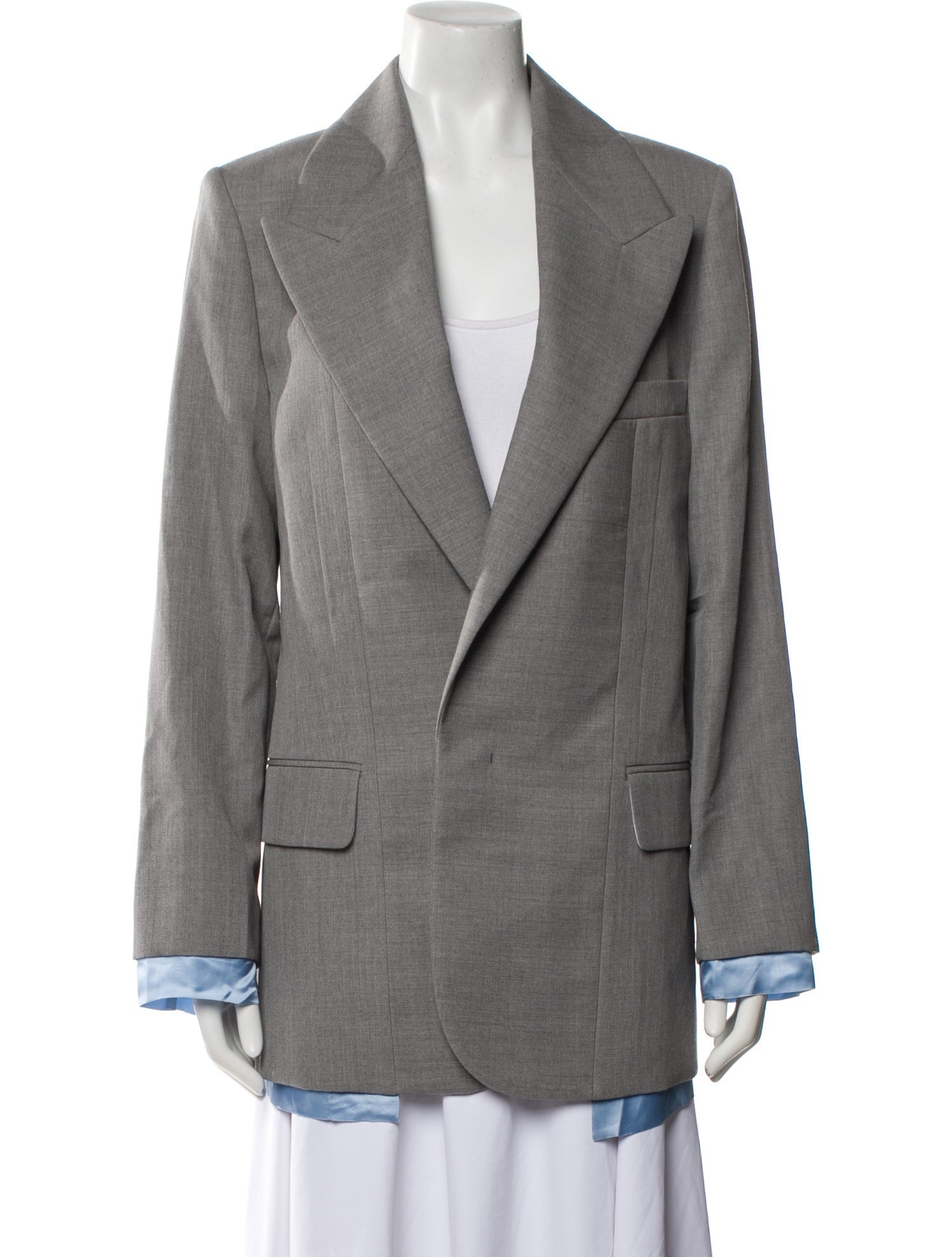 Victoria Beckham Virgin Wool Blazer w/ Tags