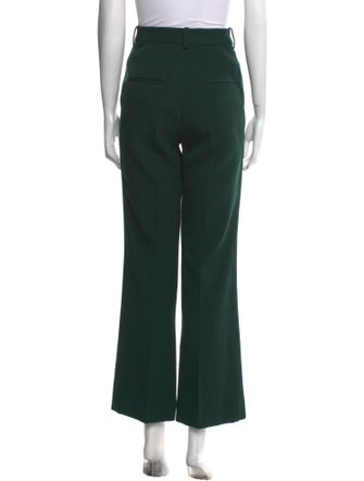 Victoria Beckham Virgin Wool Wide Leg Pants