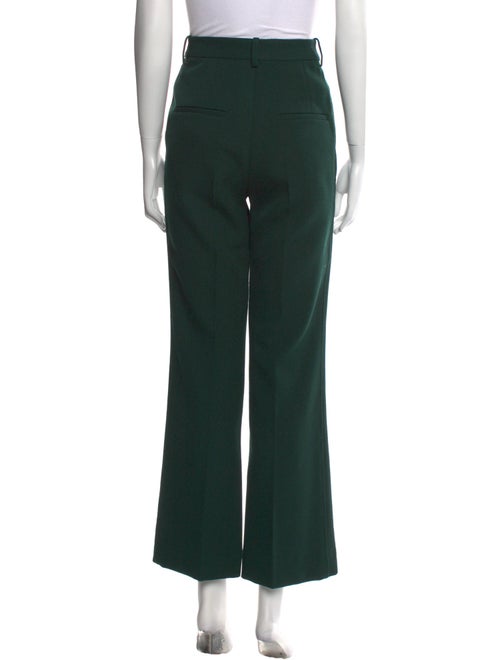 Victoria Beckham Virgin Wool Wide Leg Pants