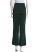 Victoria Beckham Virgin Wool Wide Leg Pants