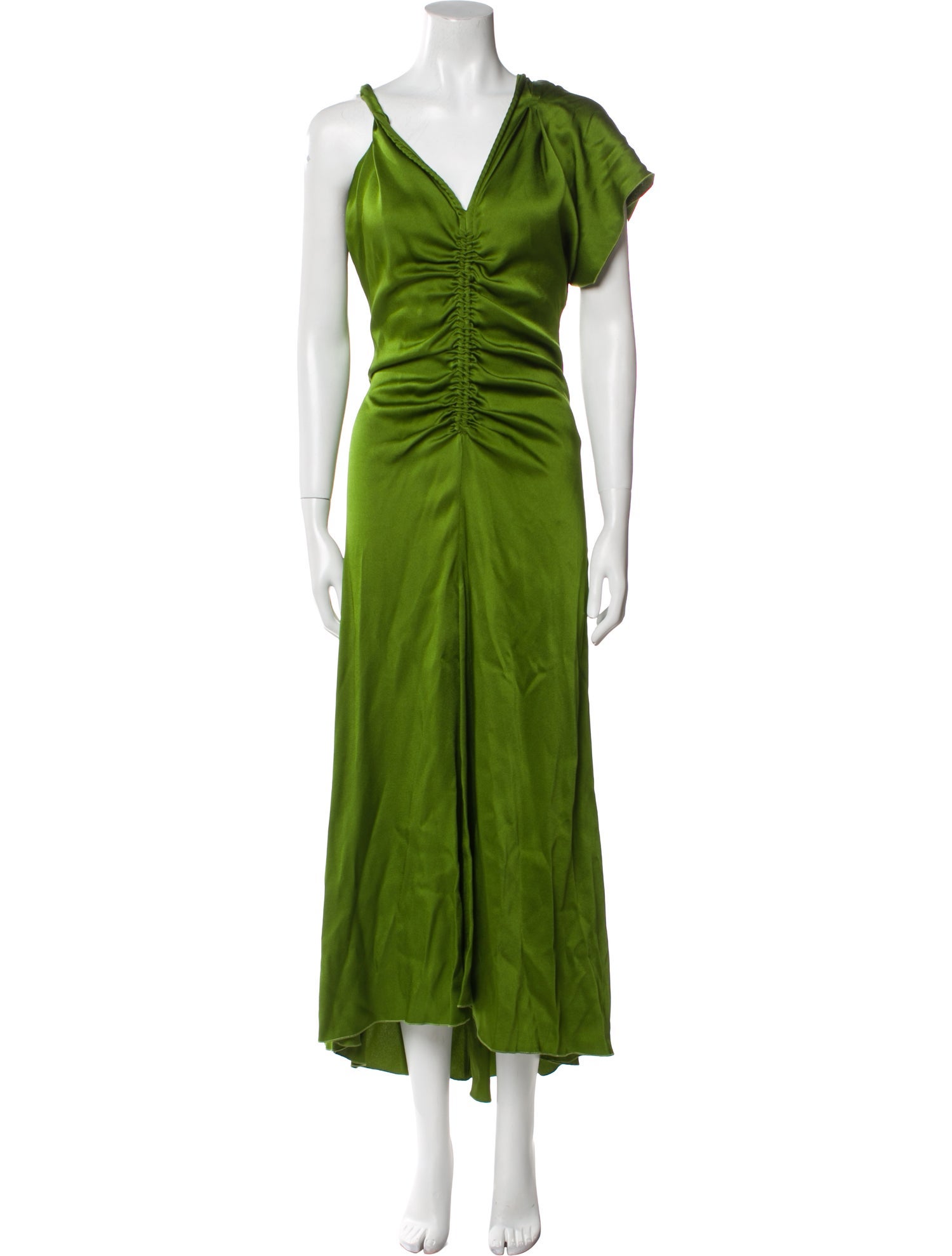 Victoria Beckham V-Neck Long Dress