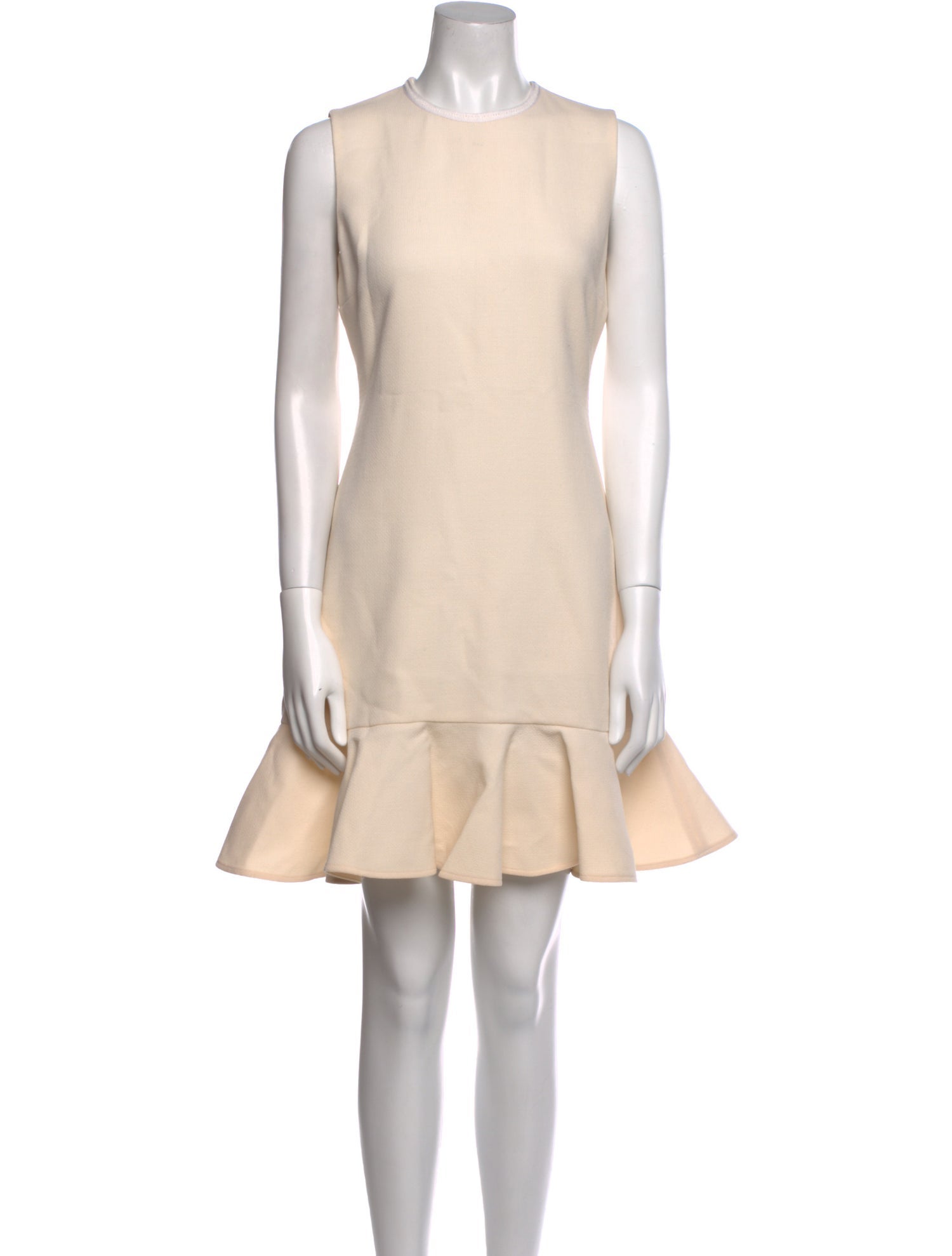 Victoria Beckham Wool Mini Dress