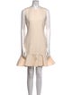 Victoria Beckham Wool Mini Dress