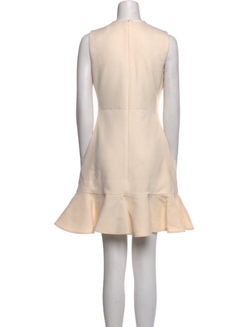 Victoria Beckham Wool Mini Dress