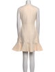 Victoria Beckham Wool Mini Dress