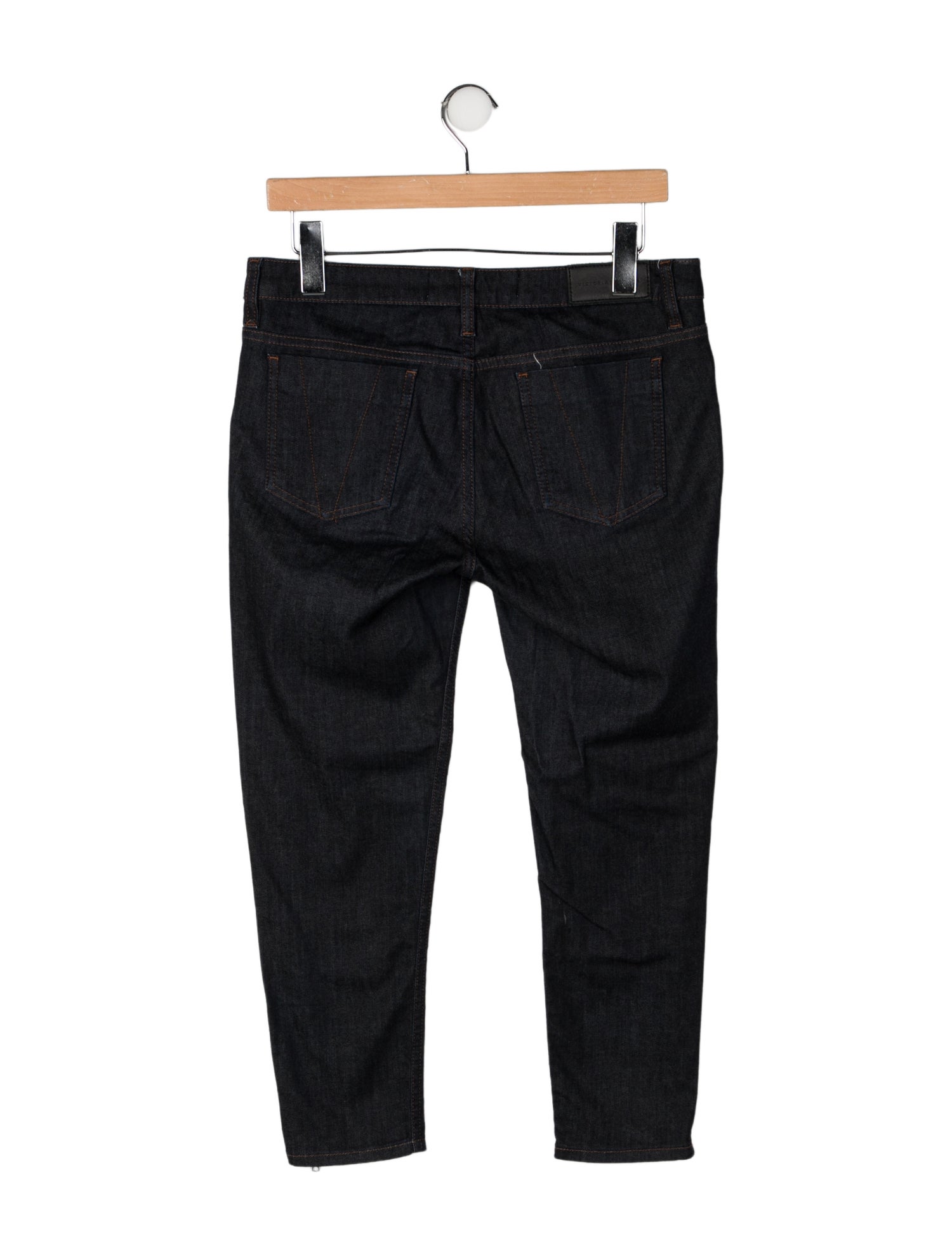 Victoria Beckham Mid-Rise Skinny Leg Jeans