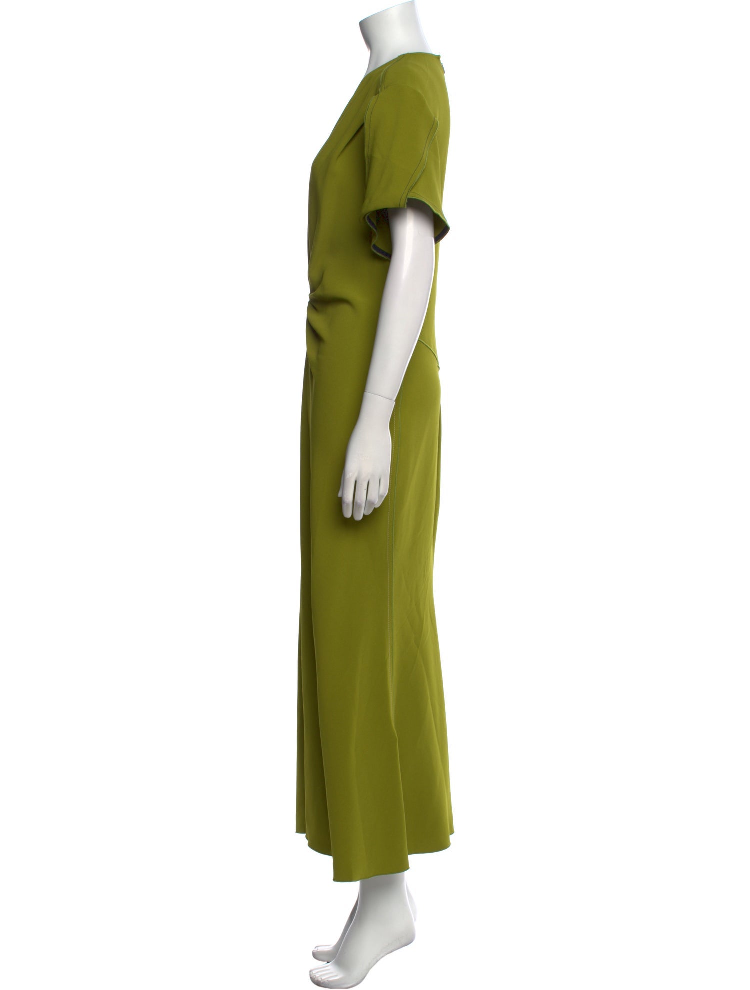 Victoria Beckham V-Neck Long Dress