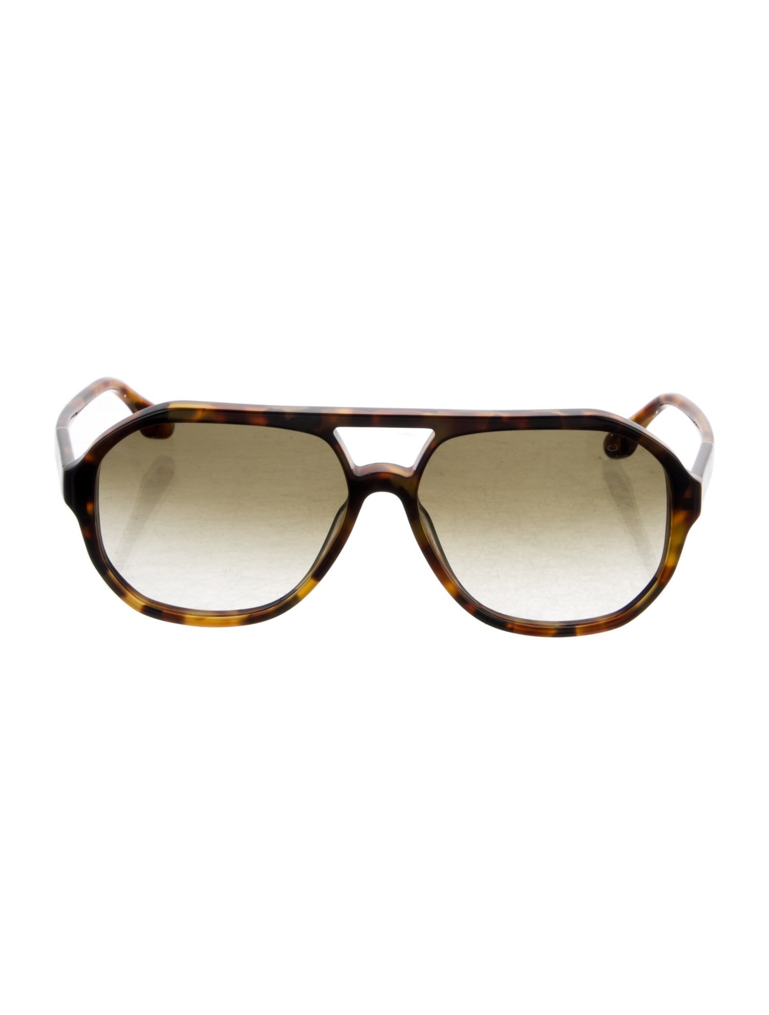 Victoria Beckham Shield Gradient Sunglasses