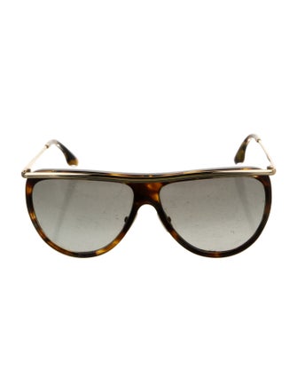 Victoria Beckham Shield Gradient Sunglasses
