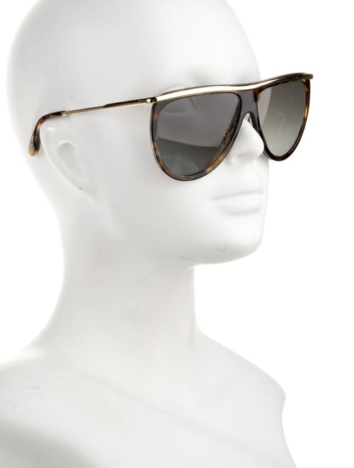 Victoria Beckham Shield Gradient Sunglasses