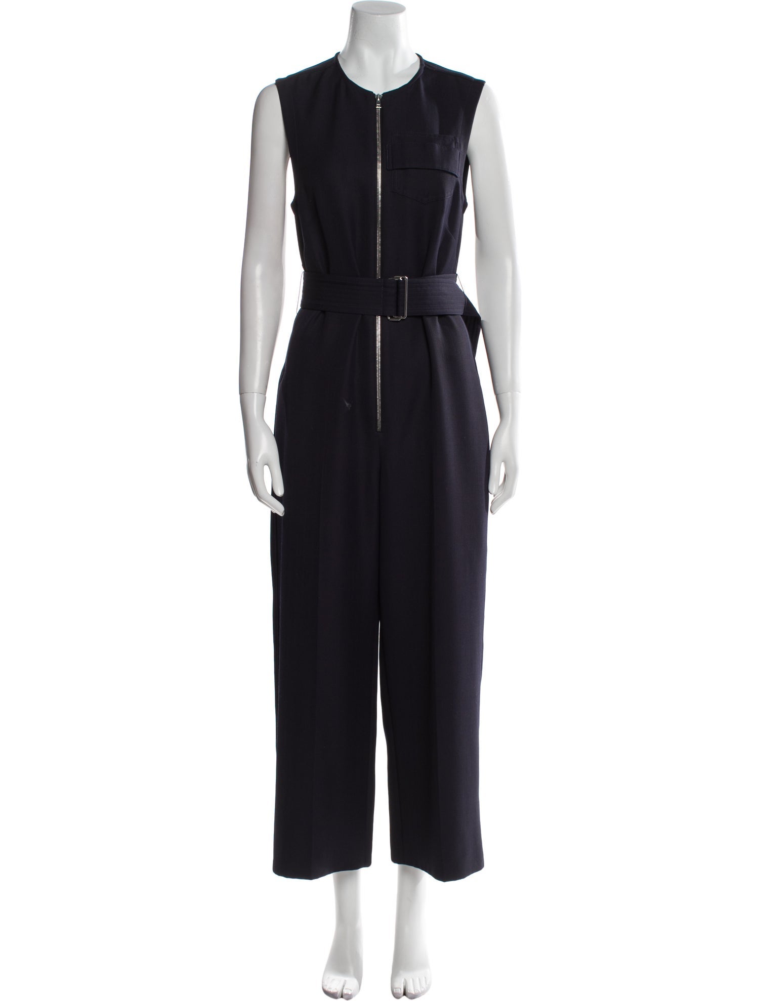 Victoria Beckham Crew Neck Jumpsuit