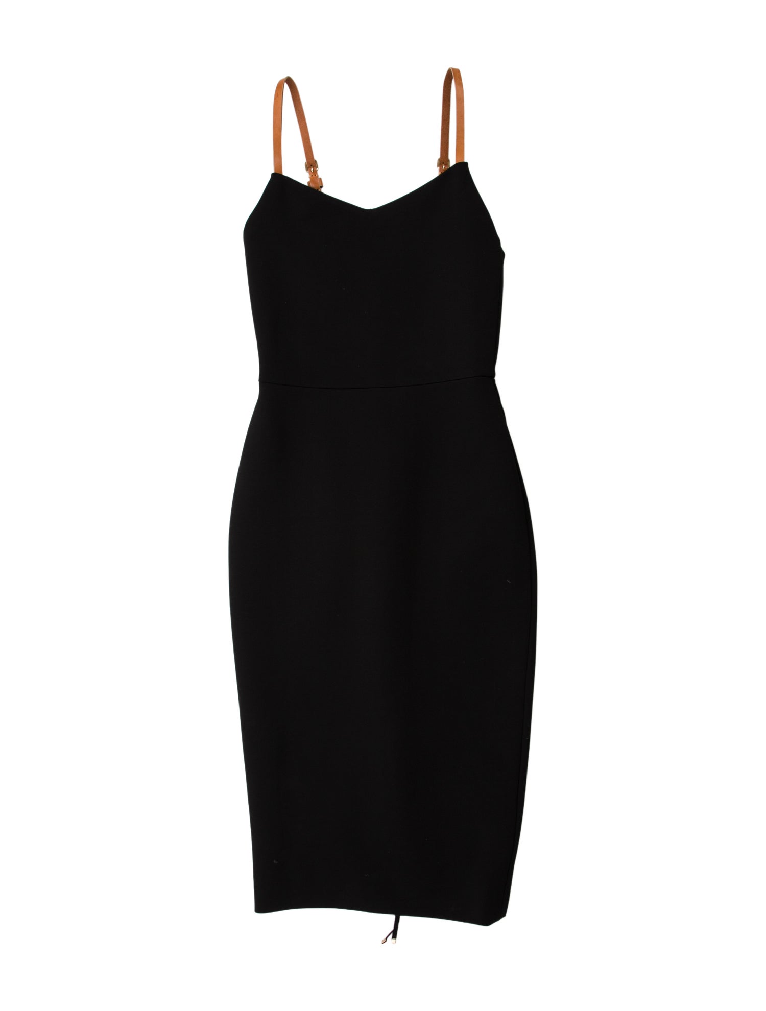 Victoria Beckham Square Neckline Knee-Length Dress