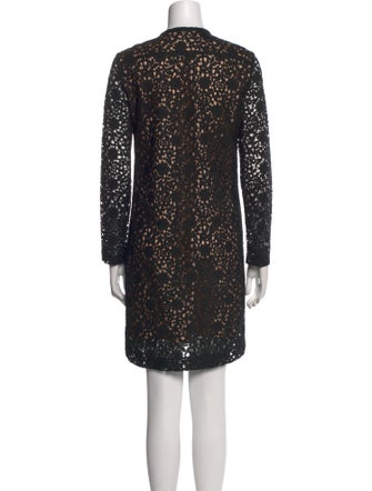 Victoria Beckham Crew Neck Mini Dress