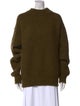 Victoria Beckham Alpaca Crew Neck Sweater