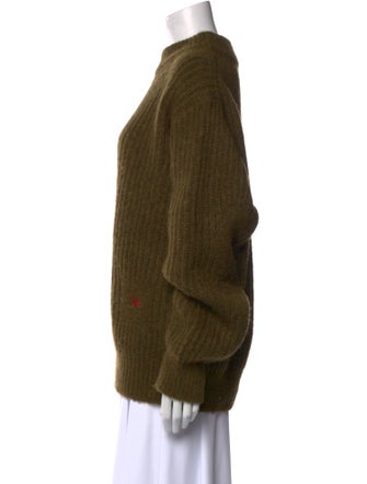 Victoria Beckham Alpaca Crew Neck Sweater