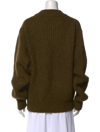 Victoria Beckham Alpaca Crew Neck Sweater