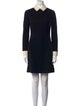 Victoria Beckham Wool Mini Dress