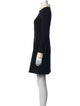 Victoria Beckham Wool Mini Dress