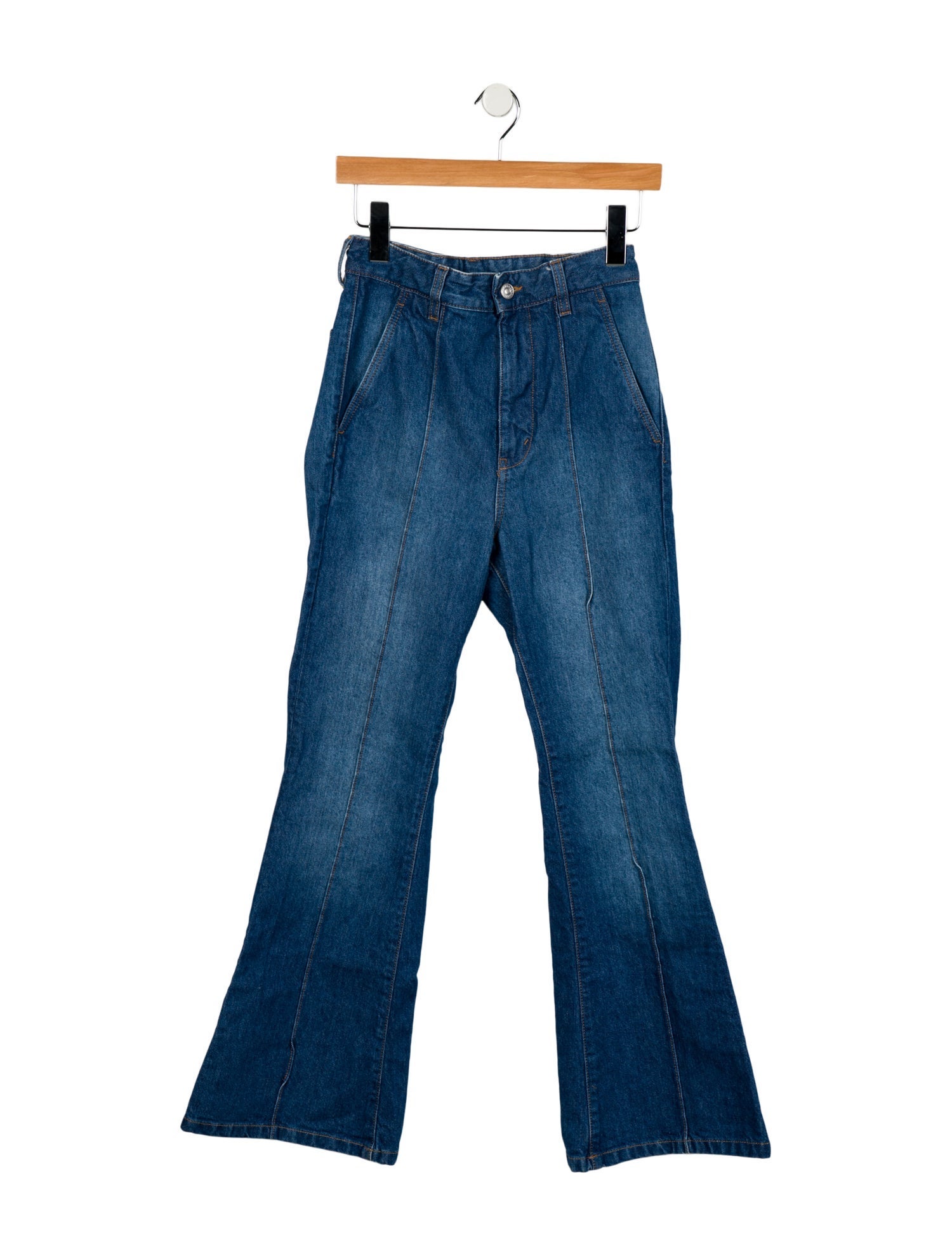 Victoria Beckham High-Rise Wide Leg Jeans