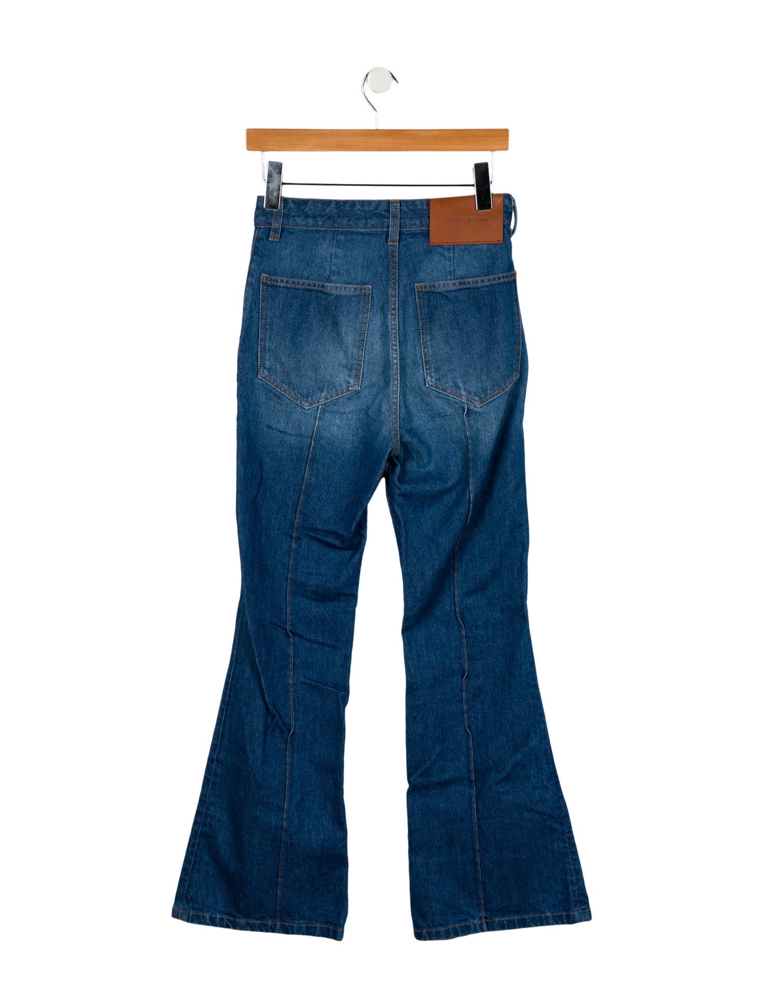 Victoria Beckham High-Rise Wide Leg Jeans