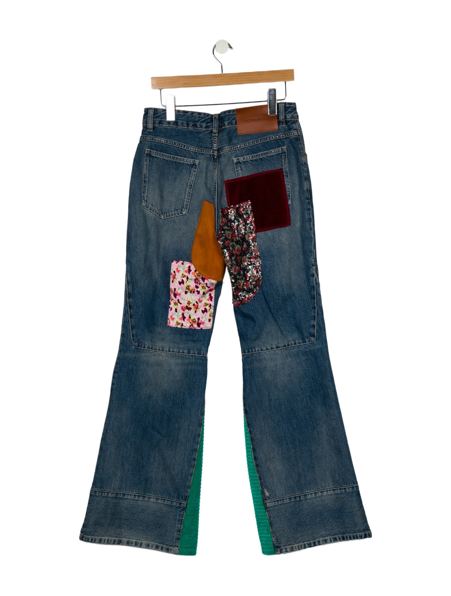 Victoria Beckham High-Rise Wide Leg Jeans