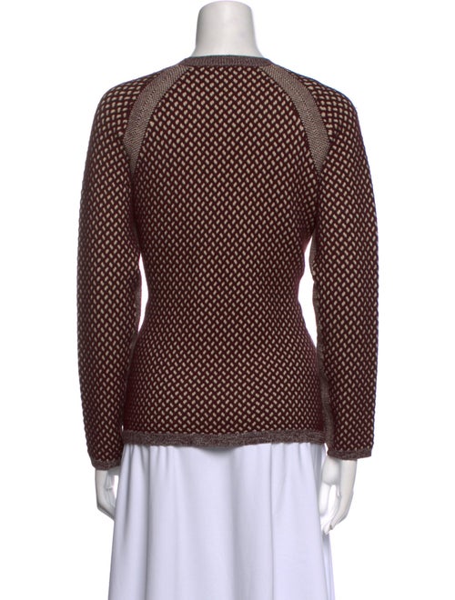 Victoria Beckham Printed Crew Neck Sweatshirt