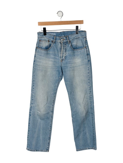 Victoria Beckham Mid-Rise Wide Leg Jeans